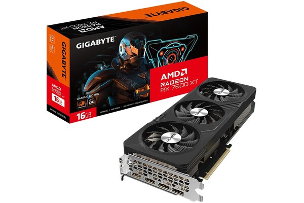 Karta graficzna GIGABYTE RX 7600 XT Gaming OC 16GB GDDR6
