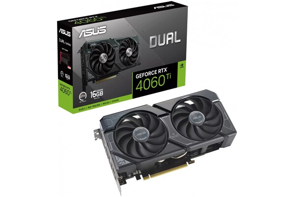 Karta graficzna ASUS RTX 4060 Ti Dual 16GB GDDR6