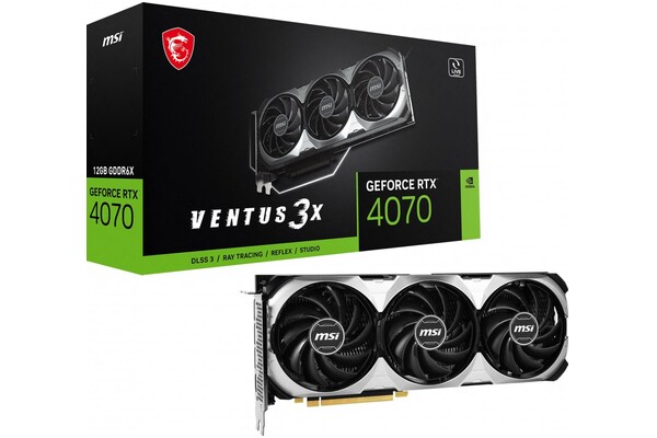 Karta graficzna MSI RTX 4070 Ventus 3X 12GB GDDR6X