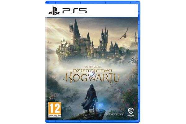 Konsola Sony PlayStation 5 Slim 1TB biało-czarny + Dziedzictwo Hogwartu