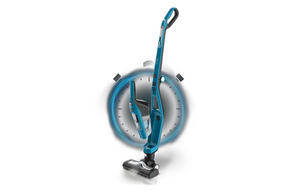 Odkurzacz Tefal TY6751 Dual Force pionowy z pojemnikiem niebieski