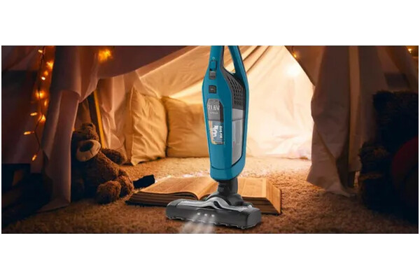 Odkurzacz Tefal TY6751 Dual Force pionowy z pojemnikiem niebieski