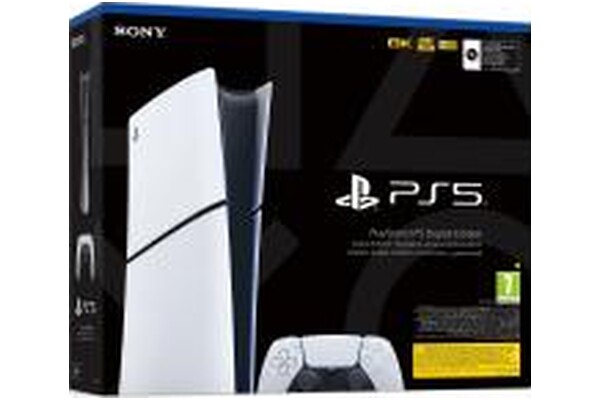 Konsola Sony PlayStation 5 Slim Digital 1TB biały + Kontroler PlayStation