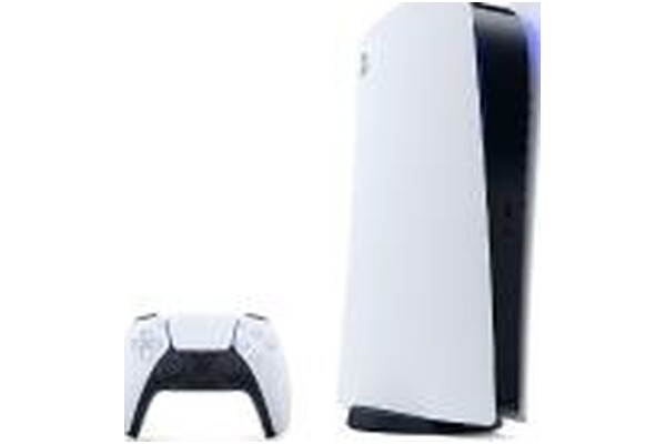 Konsola Sony PlayStation 5 Digital 825GB biały + God of War Ragnarok