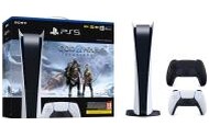 Konsola Sony PlayStation 5 Digital 825GB biały + God of War Ragnarok + Kontroler PlayStation