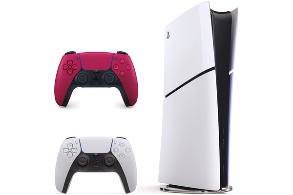 Konsola Sony PlayStation 5 Slim Digital 1TB biało-czarny + Kontroler PlayStation