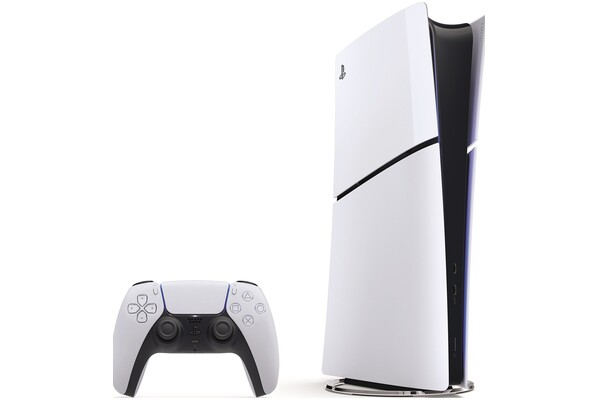 Konsola Sony PlayStation 5 Slim Digital 1TB biało-czarny + Kontroler PlayStation