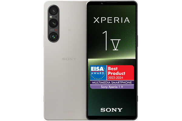 Smartfon Sony Xperia 1 V 5G srebrny 6.5" 12GB/256GB