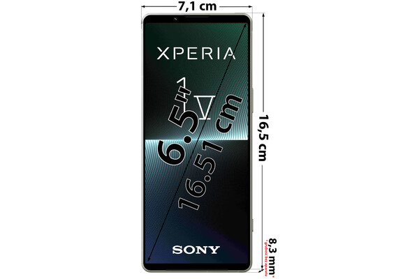 Smartfon Sony Xperia 1 V 5G srebrny 6.5" 12GB/256GB