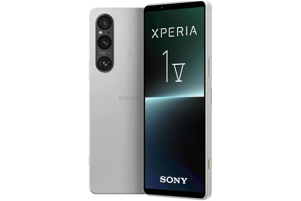 Smartfon Sony Xperia 1 V 5G srebrny 6.5" 12GB/256GB