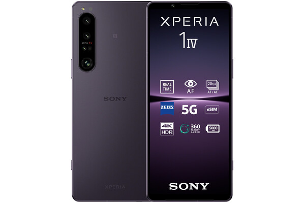 Smartfon Sony Xperia 1 I 5G fioletowy 6.5" 12GB/256GB