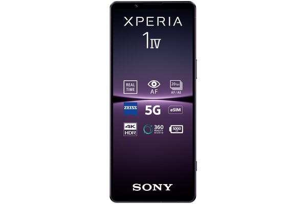 Smartfon Sony Xperia 1 I 5G fioletowy 6.5" 12GB/256GB