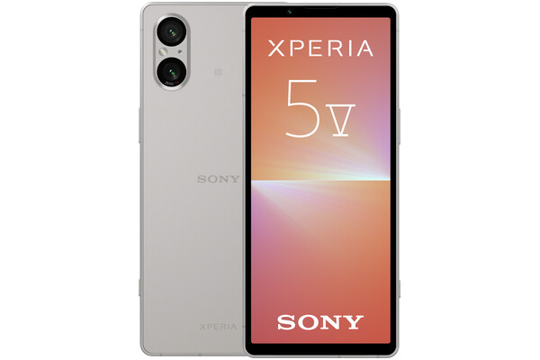 Smartfon Sony Xperia 5 V 5G platynowy 6.1" 8GB/128GB