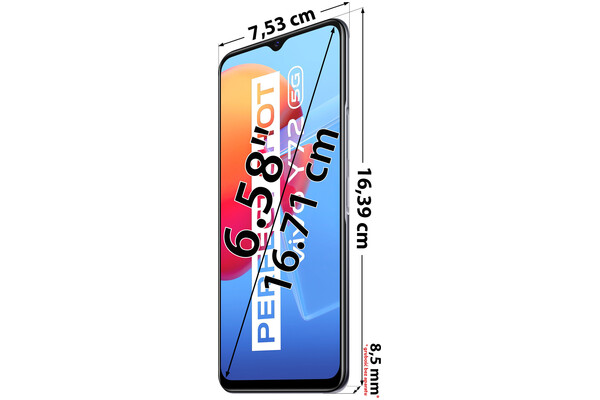 Smartfon vivo Y72 5G czarny 6.58" 8GB/128GB