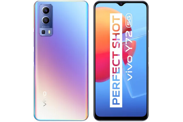 Smartfon vivo Y72 5G żółty 6.58" 8GB/128GB