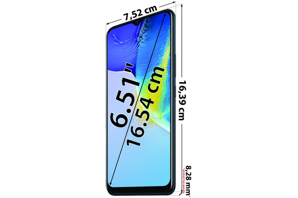 Smartfon vivo Y01 czarny 6.51" 3GB/32GB
