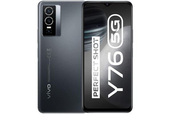 Smartfon vivo Y76 5G czarny 6.58" 8GB/128GB