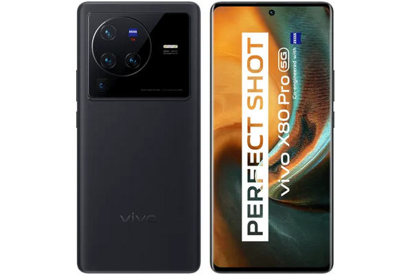 Smartfon vivo X80 Pro 5G czarny 6.78" 12GB/256GB