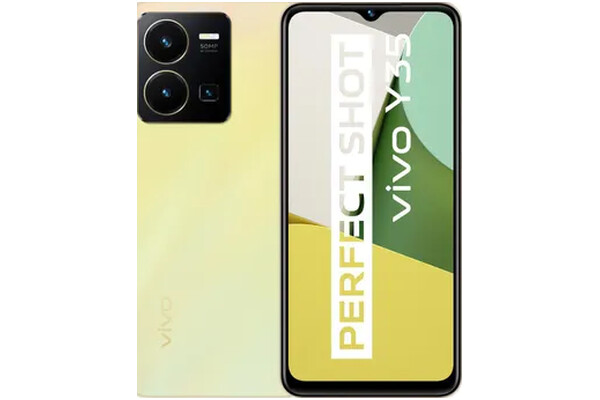 Smartfon vivo Y35 złoty 6.58" 8GB/256GB