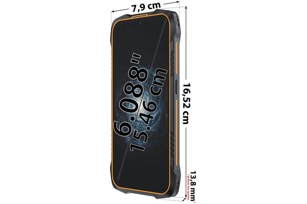 Smartfon CUBOT King Kong 6 czarny 6.09" 4GB/64GB