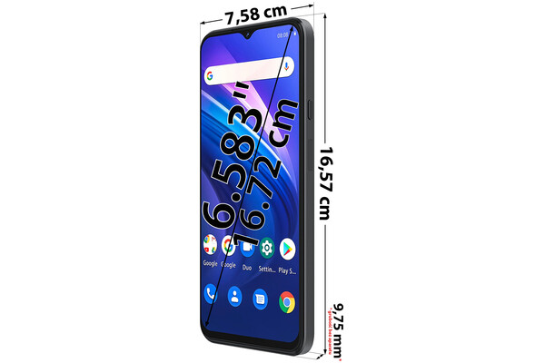 Smartfon CUBOT P80 czarny 6.58" 8GB/256GB