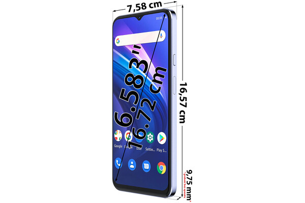 Smartfon CUBOT P80 fioletowy 6.58" 8GB/256GB