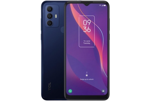 Smartfon TCL 306 niebieski 6.52" 3GB/32GB