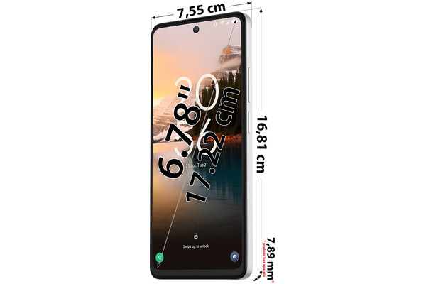 Smartfon TCL 40 perłowy 6.78" 8GB/256GB
