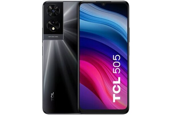 Smartfon TCL 505 czarny 6.75" 4GB/128GB