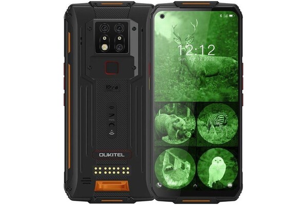 Smartfon OUKITEL WP 7 czarno-pomarańczowy 6.53" 8GB/128GB