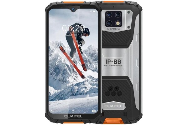 Smartfon OUKITEL WP 6 Lite czarno-pomarańczowy 6.3" 4GB/128GB