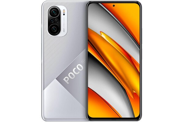 Smartfon POCO F3 5G srebrny 6.67" 8GB/256GB