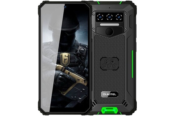 Smartfon OUKITEL WP 23 czarno-zielony 6.52" 4GB/64GB