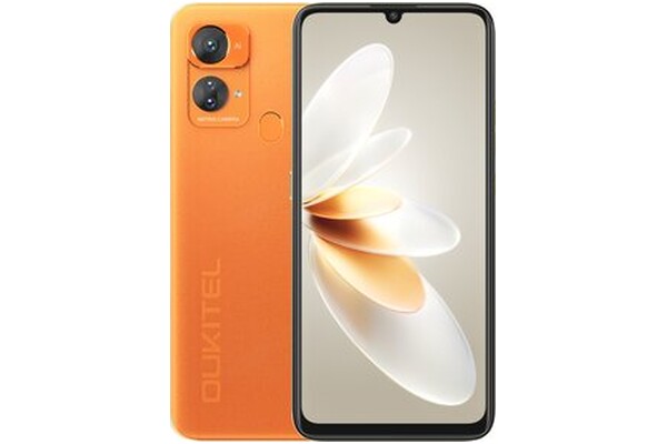 Smartfon OUKITEL C33 pomarańczowy 6.8" 8GB/256GB