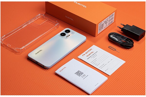 Smartfon OUKITEL C35 niebieski 6.56" 12GB/256GB