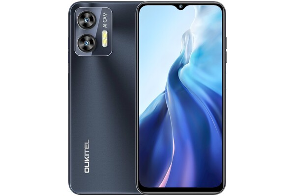 Smartfon OUKITEL C35 czarny 6.56" 12GB/256GB