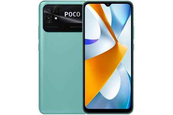 Smartfon POCO C40 zielony 6.71" 3GB/32GB