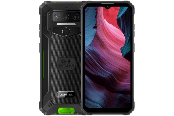 Smartfon OUKITEL WP 23 Pro czarno-zielony 6.52" 8GB/128GB