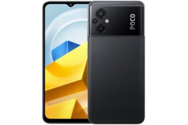 Smartfon POCO M5 czarny 6.58" 6GB/128GB