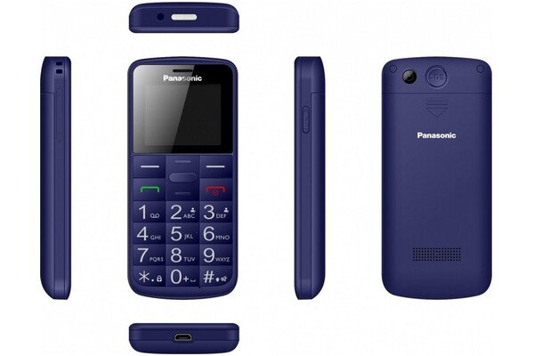 Smartfon Panasonic niebieski 1.77" 0.5GB/poniżej 0.5GB