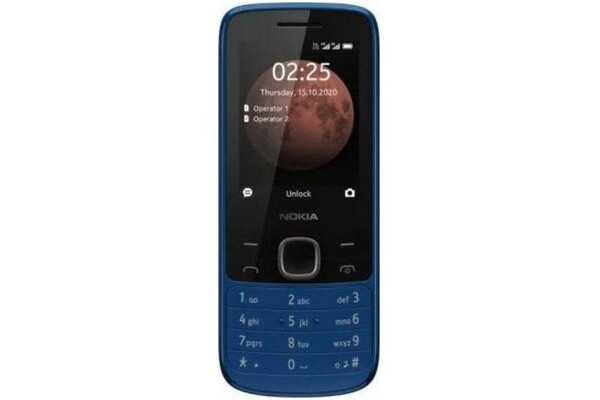 Smartfon NOKIA 225 niebieski 2.4" poniżej 0.1GB/poniżej 0.5GB