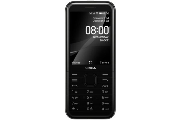 Smartfon NOKIA 8000 czarny 2.8" 0.5GB/4GB