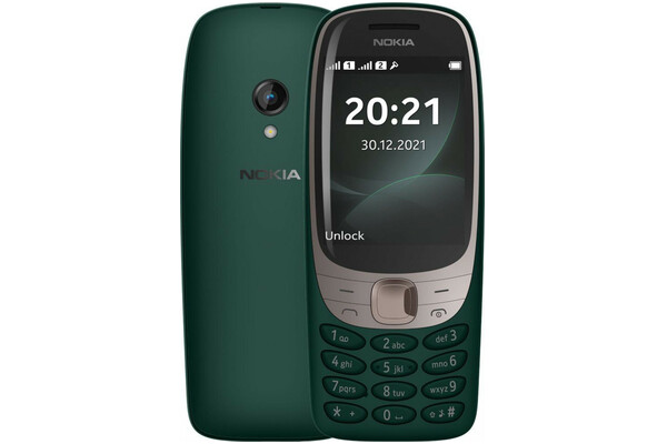 Smartfon NOKIA 6310 zielony 2.8" poniżej 0.1GB/poniżej 0.5GB