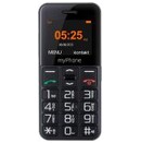 Smartfon myPhone Halo Easy czarny 1.77" poniżej 0.5GB/