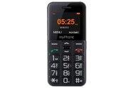Smartfon myPhone Halo Easy czarny 1.77" poniżej 0.5GB/