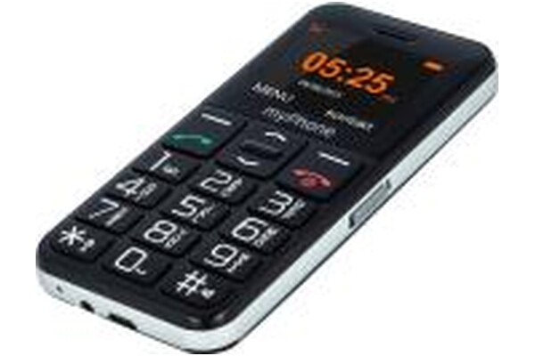 Smartfon myPhone Halo Easy czarny 1.77" poniżej 0.5GB/