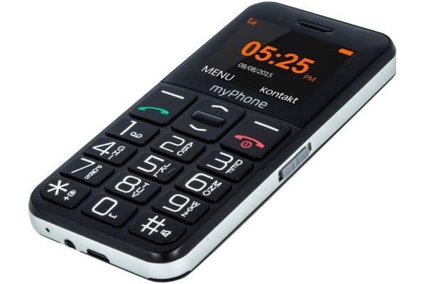 Smartfon myPhone Halo Easy czarny 1.77" poniżej 0.5GB/