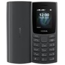 Smartfon NOKIA 105 czarny 1.8" poniżej 0.5GB/