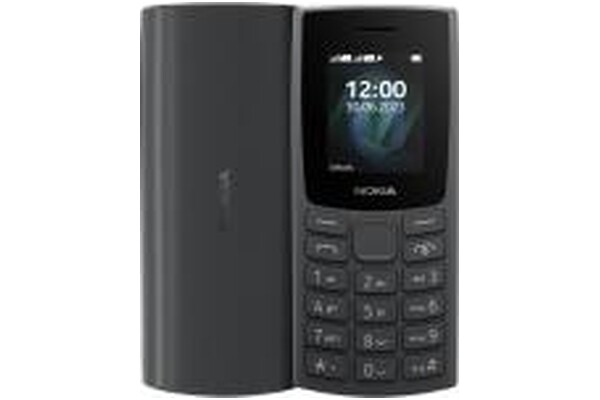 Smartfon NOKIA 105 czarny 1.8" poniżej 0.5GB/