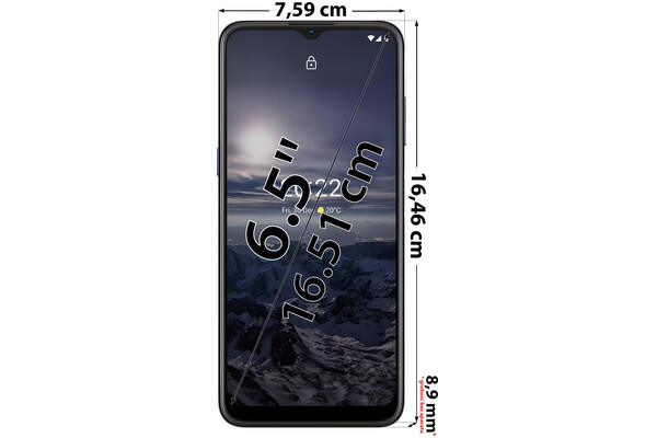 Smartfon NOKIA G21 niebieski 6.5" 4GB/64GB
